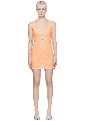 Poster Girl Orange Gretchen Mini Dress