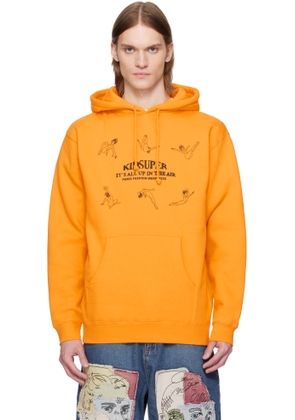 KidSuper Yellow 'It's All Up In Air' Acrobats Hoodie