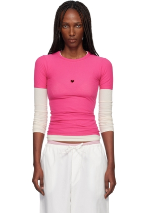 Baserange Pink Heart T-shirt