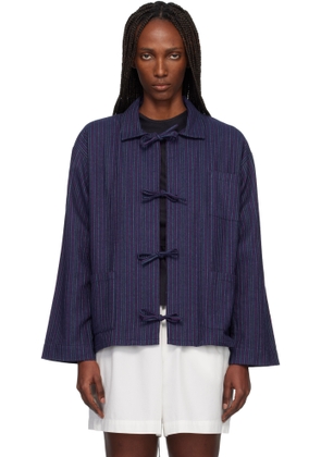 Baserange Navy Limber Shirt