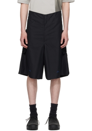 A-COLD-WALL* Black Form Tearaway Shorts