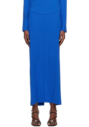 Paris Georgia SSENSE Work Capsule – Blue Staple Maxi Skirt