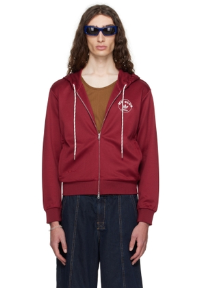 Wales Bonner Burgundy adidas Originals Edition Track Hoodie