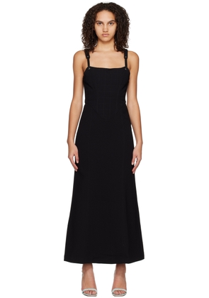 Paris Georgia Black Lottie Midi Dress