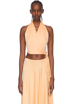 Rosetta Getty Orange Polyester Camisole