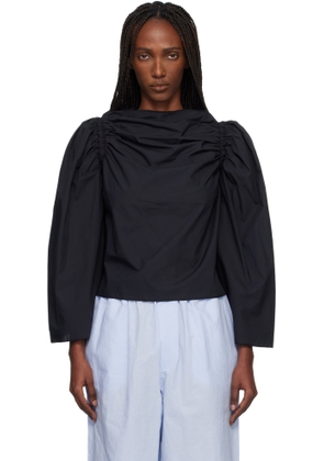 Baserange Black Simmon Blouse