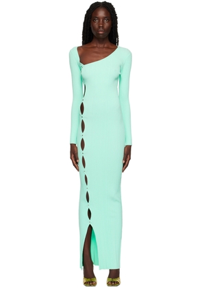Paris Georgia SSENSE Exclusive Blue Lola Midi Dress