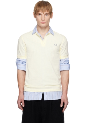 Comme des Garçons Shirt Off-White Fred Perry Edition 'Freedom Is Energy' Polo