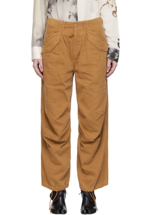 R13 Tan Military Trousers