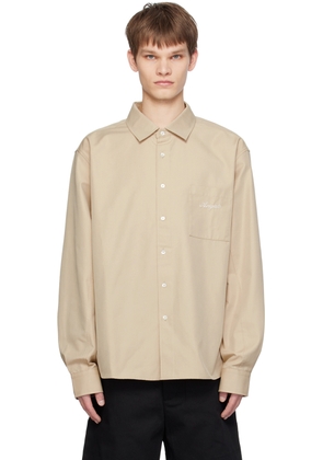 Axel Arigato Beige Flow Shirt