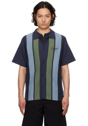 Carhartt Work In Progress Navy S/S Memory Knit Shirt