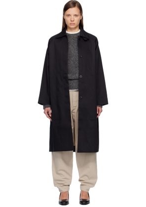 CASEY CASEY Black Carlyle Trench Coat