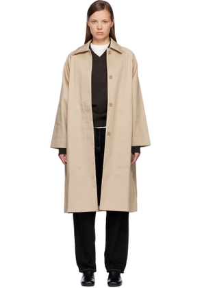 CASEY CASEY Beige Carlyle Trench Coat