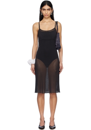 Hai Black Gisela Midi Dress