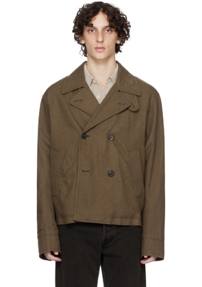 OUR LEGACY Taupe Dispatch Peacoat