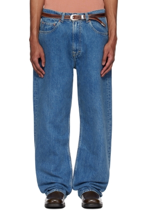 OUR LEGACY Blue Third Cut Jeans