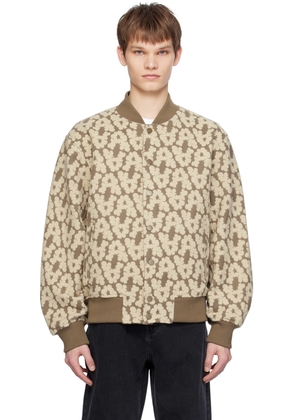 Axel Arigato Brown & Beige Tank Bomber Jacket