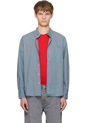 Gimaguas Blue & Brown Jeremy LS Shirt