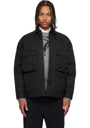 Comme des Garçons Homme Black Goldwin Edition Double Layer Windstopper Down Jacket