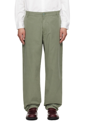Carhartt Work In Progress Green Calder Trousers