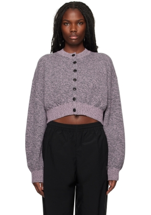 alexanderwang.t Pink Logo-Embossed Cardigan