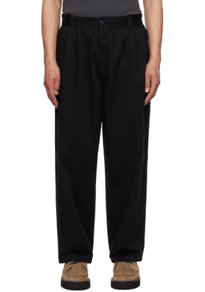 Carhartt Work In Progress Black Marv Trousers