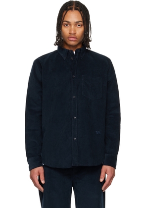Wales Bonner Navy 'The Grove Corduroy' Shirt