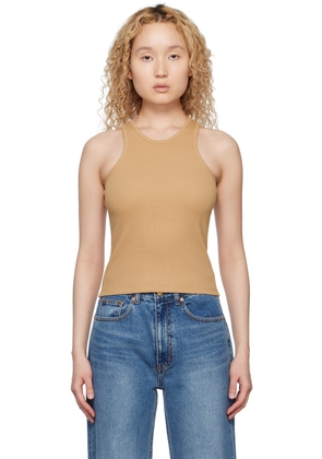 Arch The Beige Crewneck Tank Top