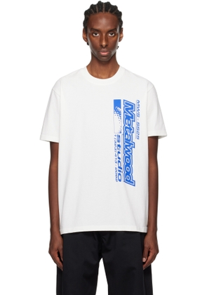 Metalwood Studio White La Brea Shop T-shirt