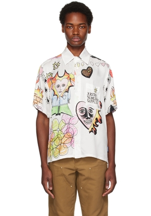 Rassvet White Printed Shirt