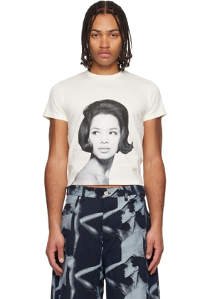 Wales Bonner Off-White Theaster Gates Edition Selah Cropped T-shirt