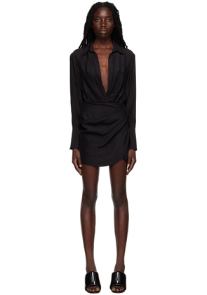 Gauge81 Black Naha Minidress