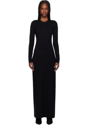 Max Mara Black Fumana Maxi Dress