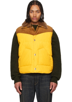 Wales Bonner Yellow 'The Brixton' Vest