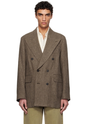 OUR LEGACY Brown Sharp DB Blazer