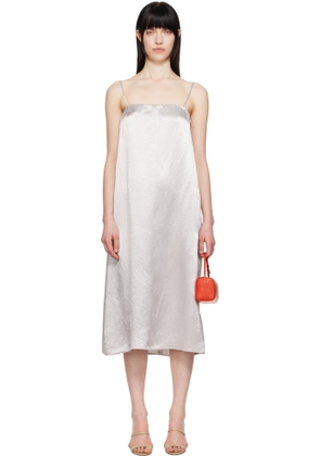 MM by Max Mara Gray Aerosi Midi Dress