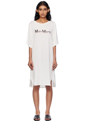 Max Mara White Luna Minidress