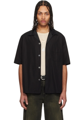 OUR LEGACY Black Heusen Short Sleeve Shirt