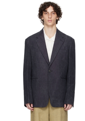 OUR LEGACY Gray Unconstructed Shinjuku Blazer