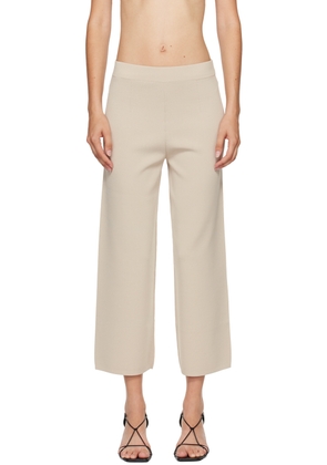 MM by Max Mara Beige Grembo Pants