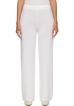 MM by Max Mara White Epopea Lounge Pants