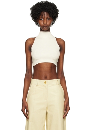 AERON Off-White Zero401 Tank Top