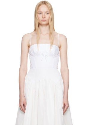 Sandy Liang White Hotaru Top