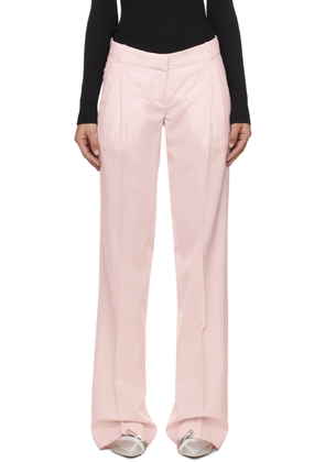 Coperni Pink Glen Check Trousers
