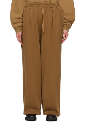 Story mfg. Brown Geo Sweatpants