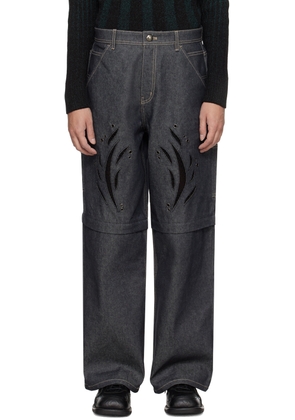 Andersson Bell Indigo Cutout Jeans