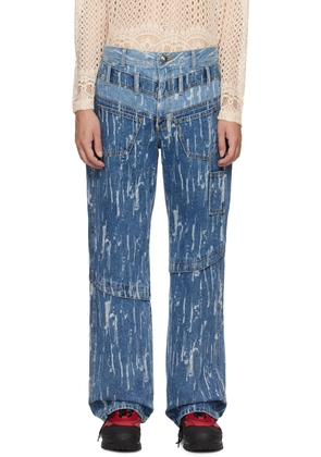 Andersson Bell Blue Layered Jeans