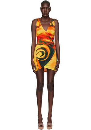 Louisa Ballou Multicolor Summer Solstice Minidress