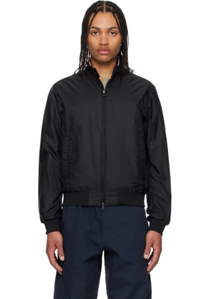 Moncler Black Reppe Rain Jacket