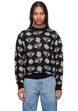 Billionaire Boys Club Black Diamonds & Dollars Knit Sweater
